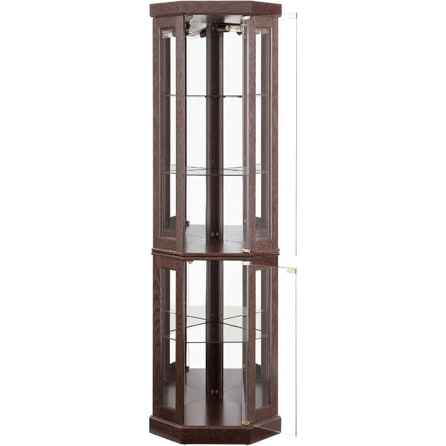 Lighted Corner Storage Cabinet - Storage 评论和价格