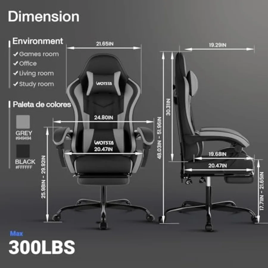 Ergonomic Gaming Office Chair  - Office Furniture 评论和价格