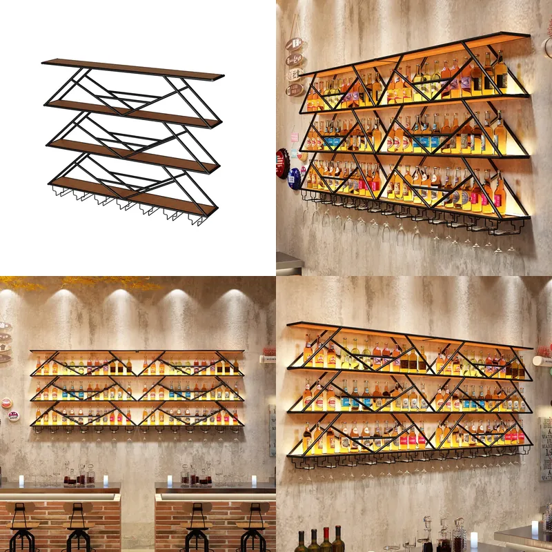 Wall Mounted Wine Rack Wrought - Storage 评论和价格