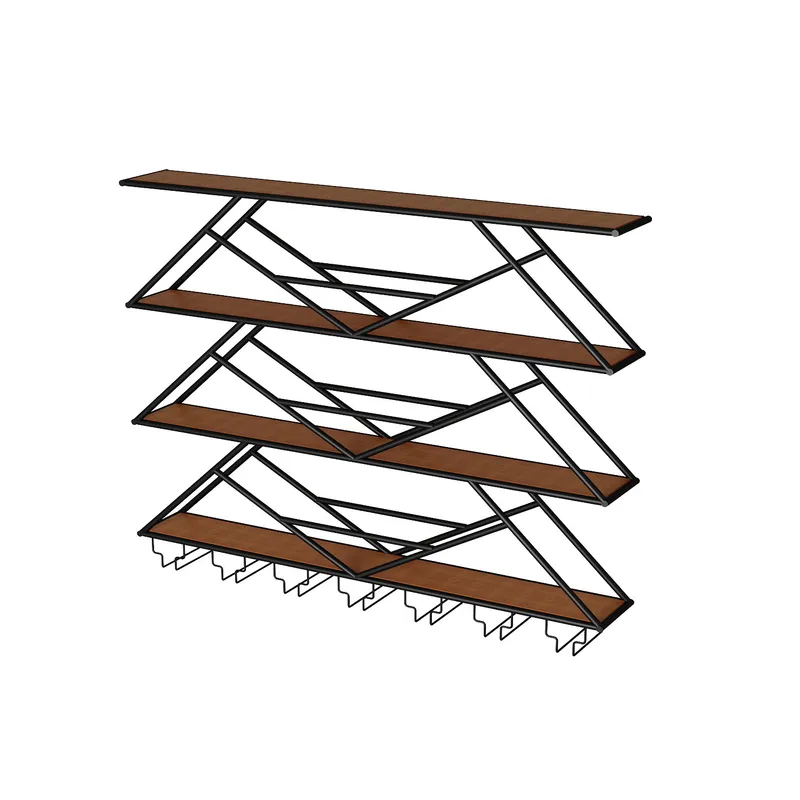 Wall Mounted Wine Rack Wrought - Storage 评论和价格