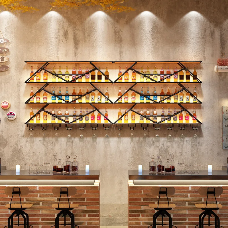 Wall Mounted Wine Rack Wrought - Storage 评论和价格