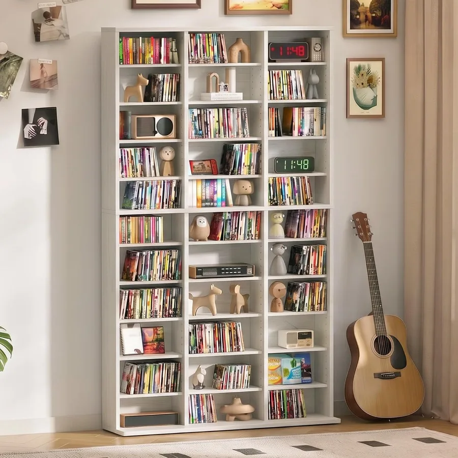 Tall Media Storage Cabinet Tow - Storage 评论和价格