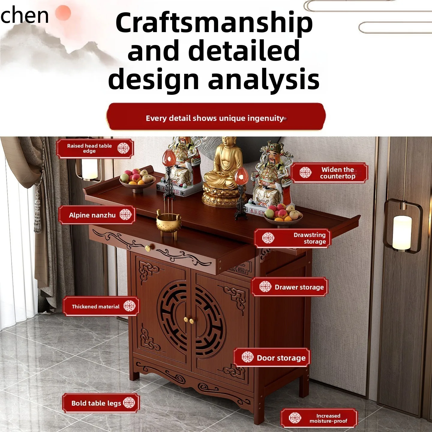 r5.20 Standing Cabinet Altar B - Tables 评论和价格