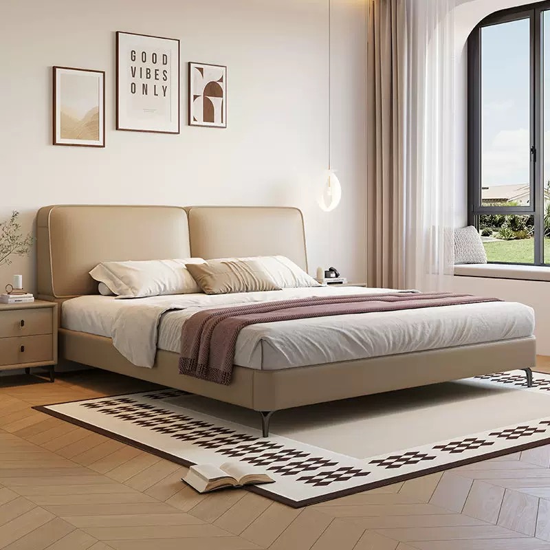 Modern Luxury Wood Bedroom Fur - King Size Bed Frame With Storage Drawers 评论和价格