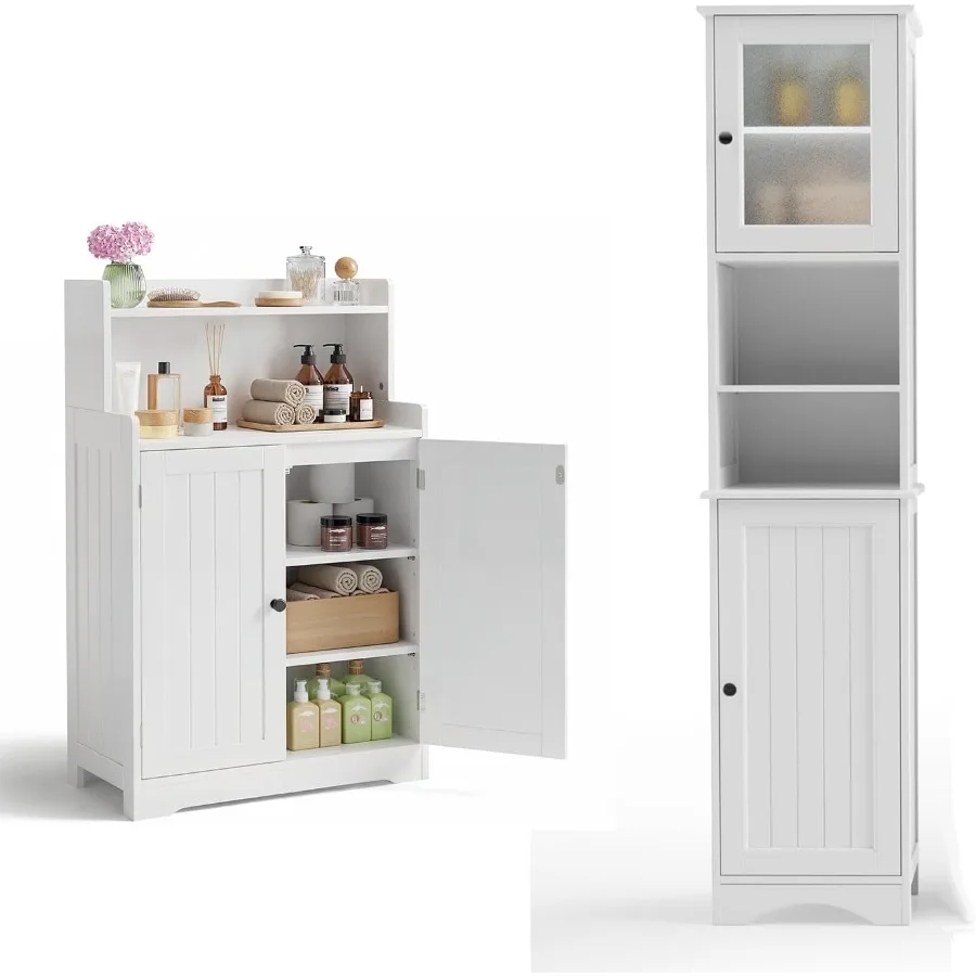 Bathroom storage cabinet combo - Storage 评论和价格