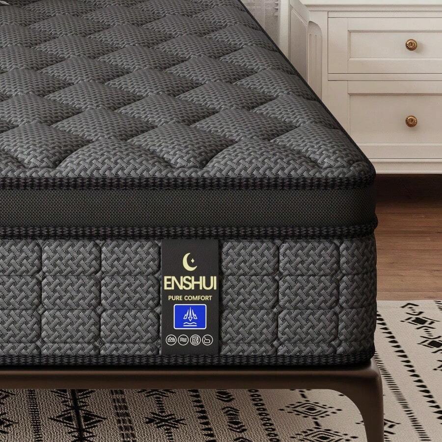 12/14 Inch Hybrid Mattress Twi - Memory Foam Mattress In A Box Queen 评论和价格