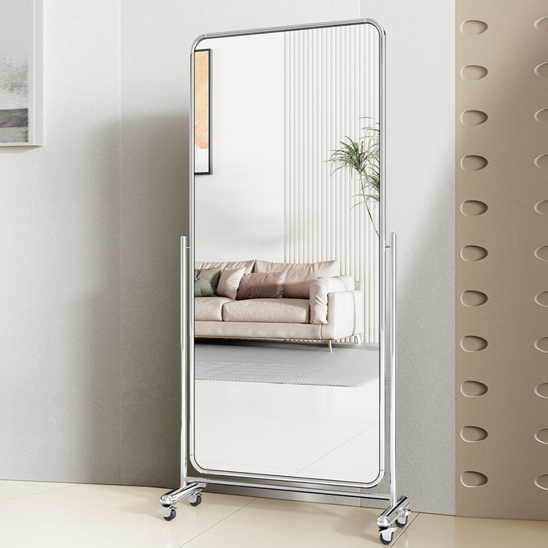 Moving mirror Stainless steel  - Full Length Mirror Jewelry Armoire 评论和价格